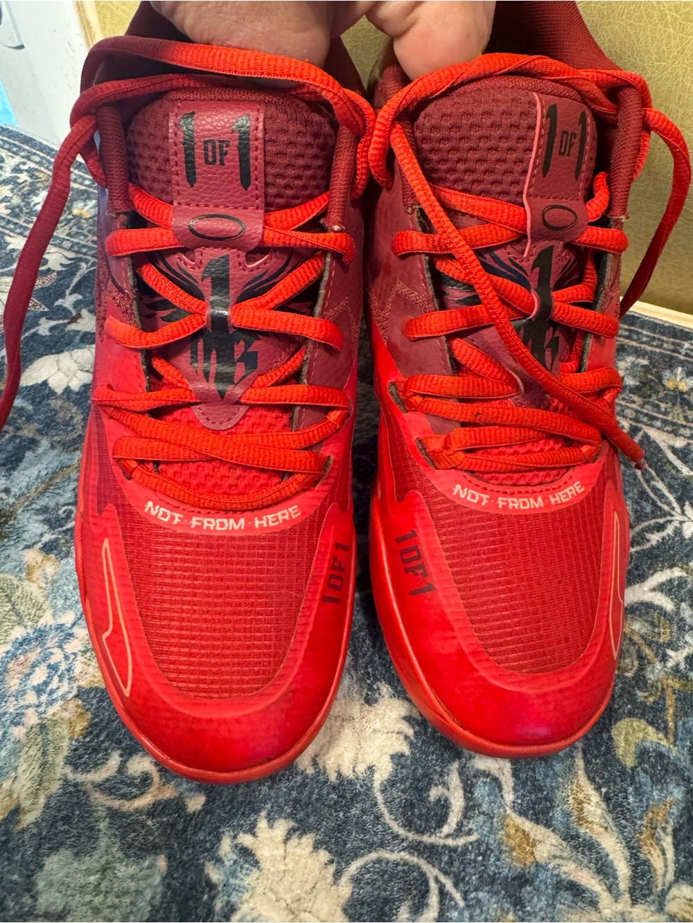 Puma LaMelo MB.01 Red Men's basketball shoes 309770-02